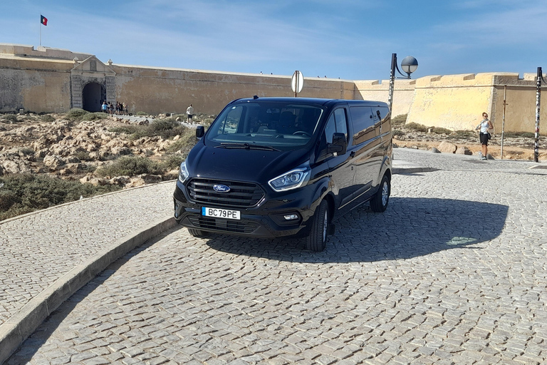 From Albufeira: One Way Private Transfer to Seville by Van