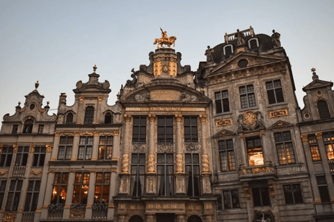 Brussel: Kerstverlichting en markten 3 uur wandeltour