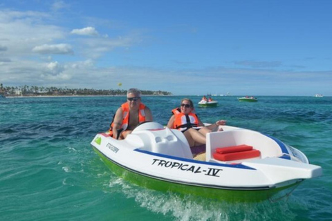 Bávaro: Speedboten en snorkelavontuurSpeedboten en snorkelavontuur