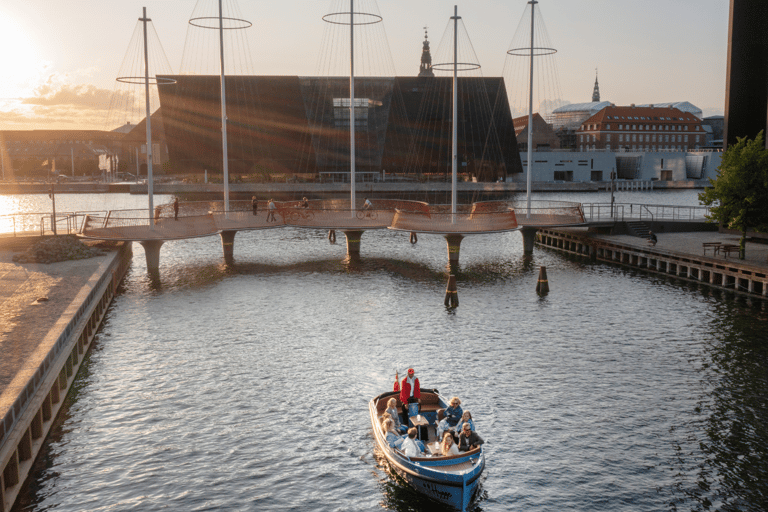 Copenhagen: Guided Canal Tour by Electric Boat Copenhagen: Private Guided Canal Tour by Electric Boat