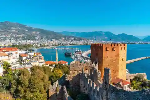 Alanya City Highlights & Sunset Beach BBQ Party