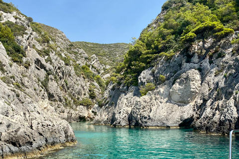 Zakynthos : Croisière privée vers la plage des naufrages