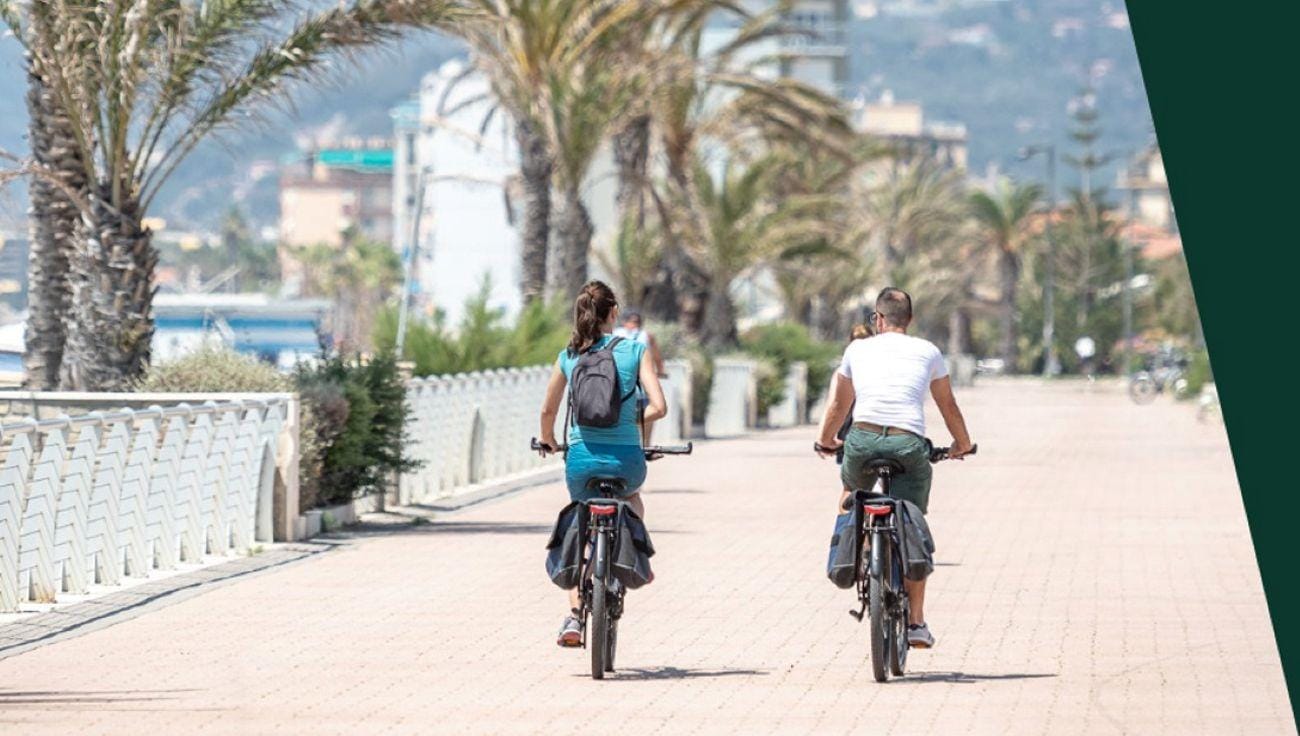 Bordighera: E-Bike-Tour bis Dolceacqua