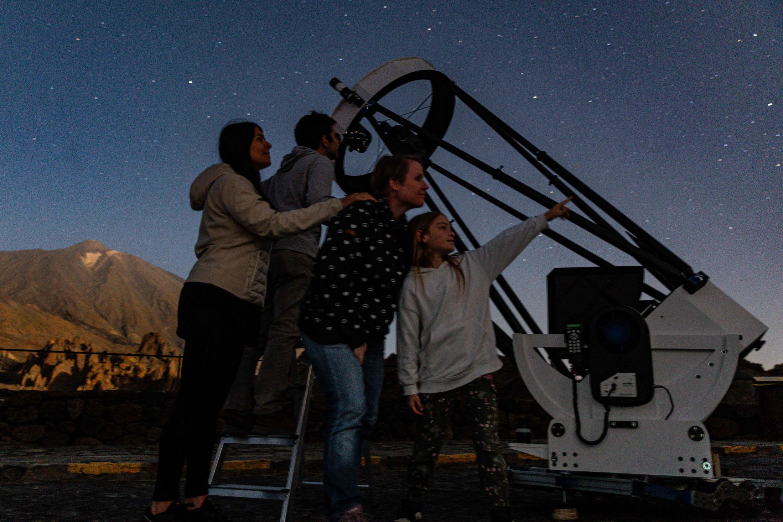 Nationalpark El Teide: Geführte Sternenbeobachtung mit einem großen Teleskop