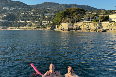Cagnes : Snorkeling & Scenic Swim Stop to Cap d' Antibes