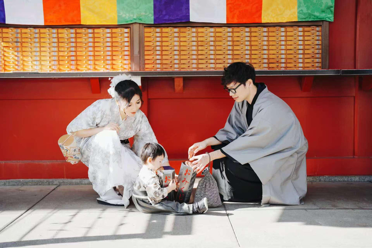 Tokyo: Asakusa Kimono Photoshoot & Walking Tour
