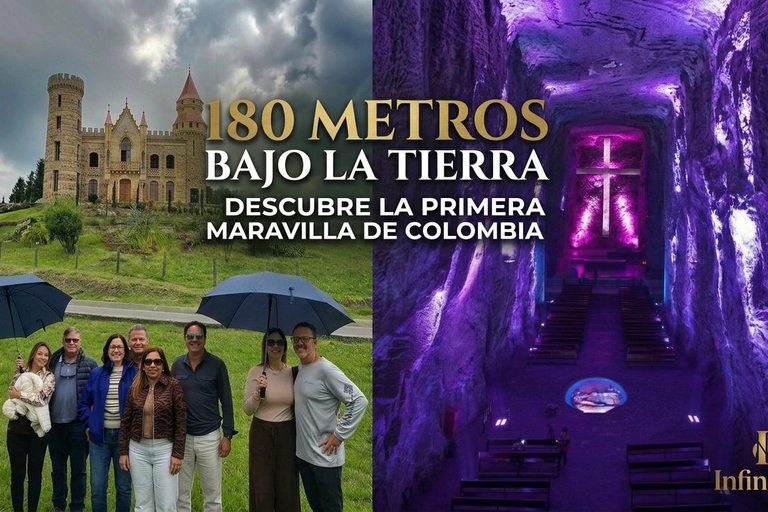 From Bogotá: See the majestic Salt Cathedral. Private/Pick-up/Ticket