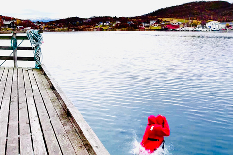 Tromsø: Ice Floating in Survival Suit