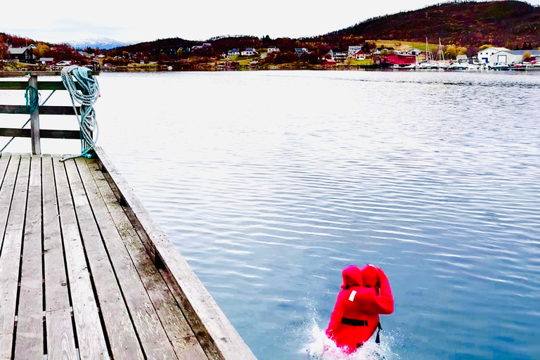 Tromsø: Ice Floating in Survival Suit