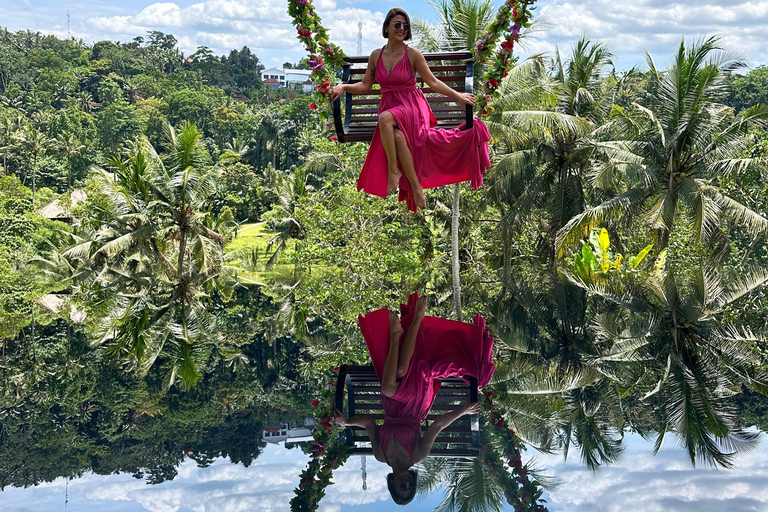 Bali Nature Swing & Relaxing Koi Garden Boat with Lunch