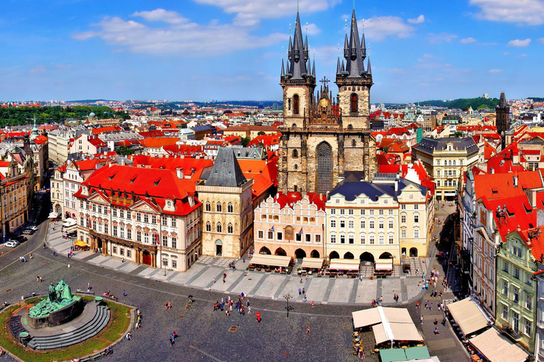 Prague: Electric Tuk-Tuk City Tour with Guide Prague River Side 1,5 hour Tour