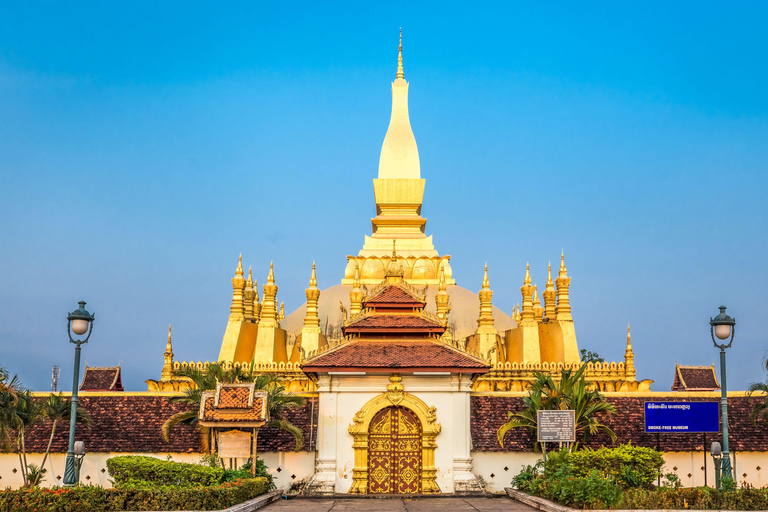 Vientiane City Highlights Tour mit Buddha Park &amp; Mittagessen