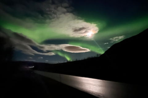 Tromsø: recorrido en busca de la aurora boreal con aperitivos y bebidas