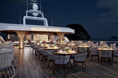 From Hanoi: Ha Long Bay 2-Day Cruise Calista 6 Stars Cruise