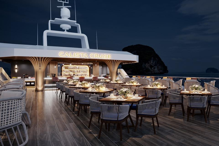 From Hanoi: Ha Long Bay 2-Day Cruise Calista 6 Stars Cruise