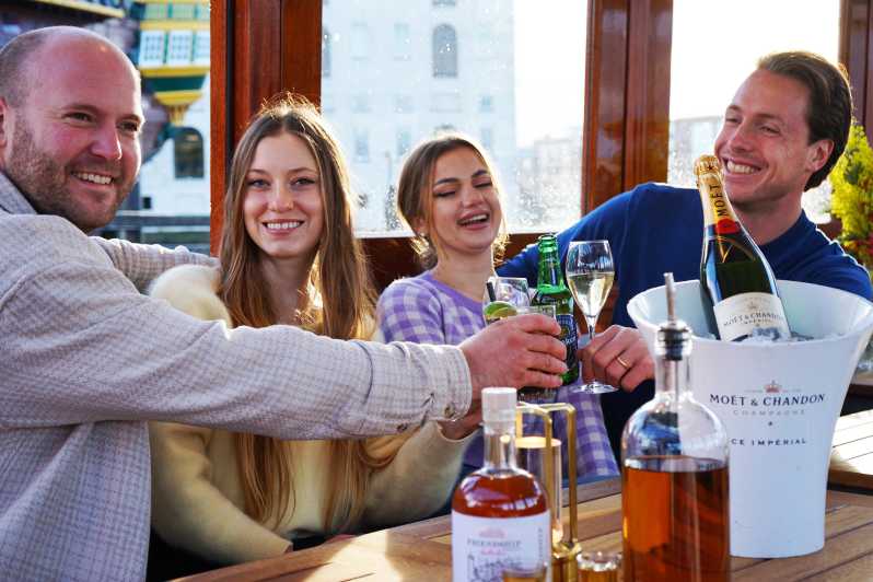 Amsterdam: Luxury Cruise with Beer, Wine, & Cocktail Option