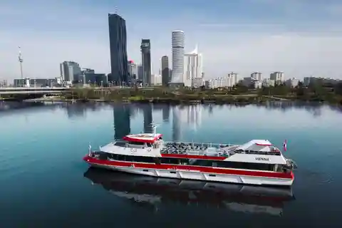 Wien: 2-timers Donau-panoramatur (kun krydstogt)