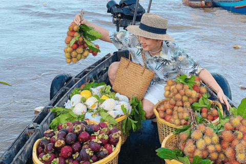 Tour de 1 dia pelo Mekong Can Tho - Mercado flutuante e túneis de Cu Chi[Preço da excursão em grupo] A partir de 5 pessoas, o custo é de 80 dólares por pessoa