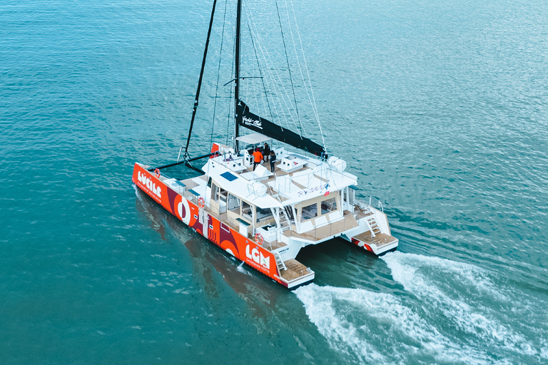 La Grande Motte: Cruzeiro de catamarã na baía de Le Grau-du-RoiLa Grande Motte: cruzeiro de catamarã pela Baía Le Grau-du-Roi