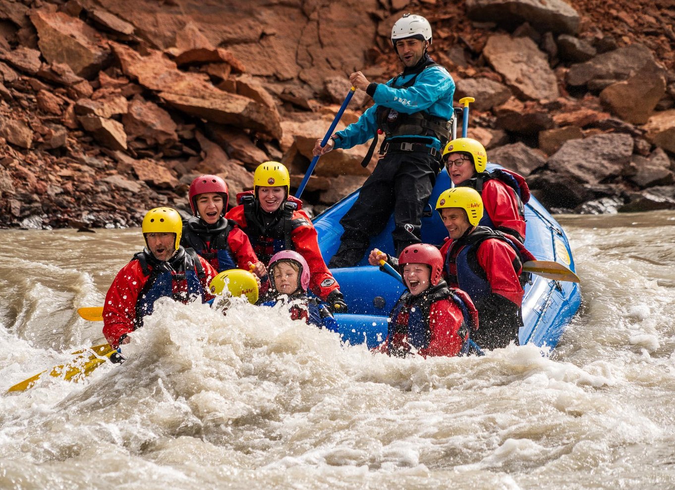 Varmahlíð: Guidet rafting-tur for hele familien