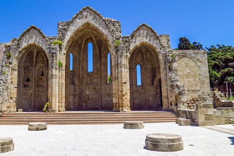 Visita guiada a pie del casco antiguo de Rodas en grupo reducidotickets de entrada al tour a pie