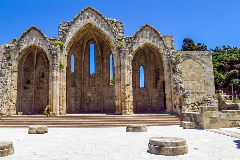 Visita guiada a pie del casco antiguo de Rodas en grupo reducidotickets de entrada al tour a pie