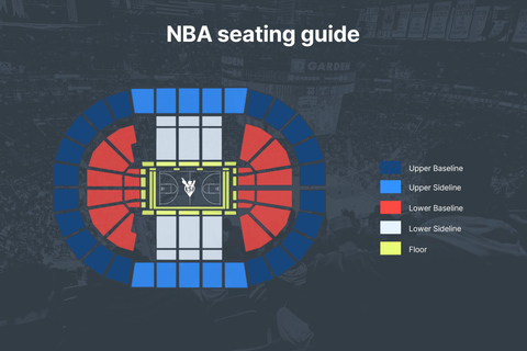 Denver: Denver Nuggets NBA Game Ticket at Ball Arena Lower Sideline