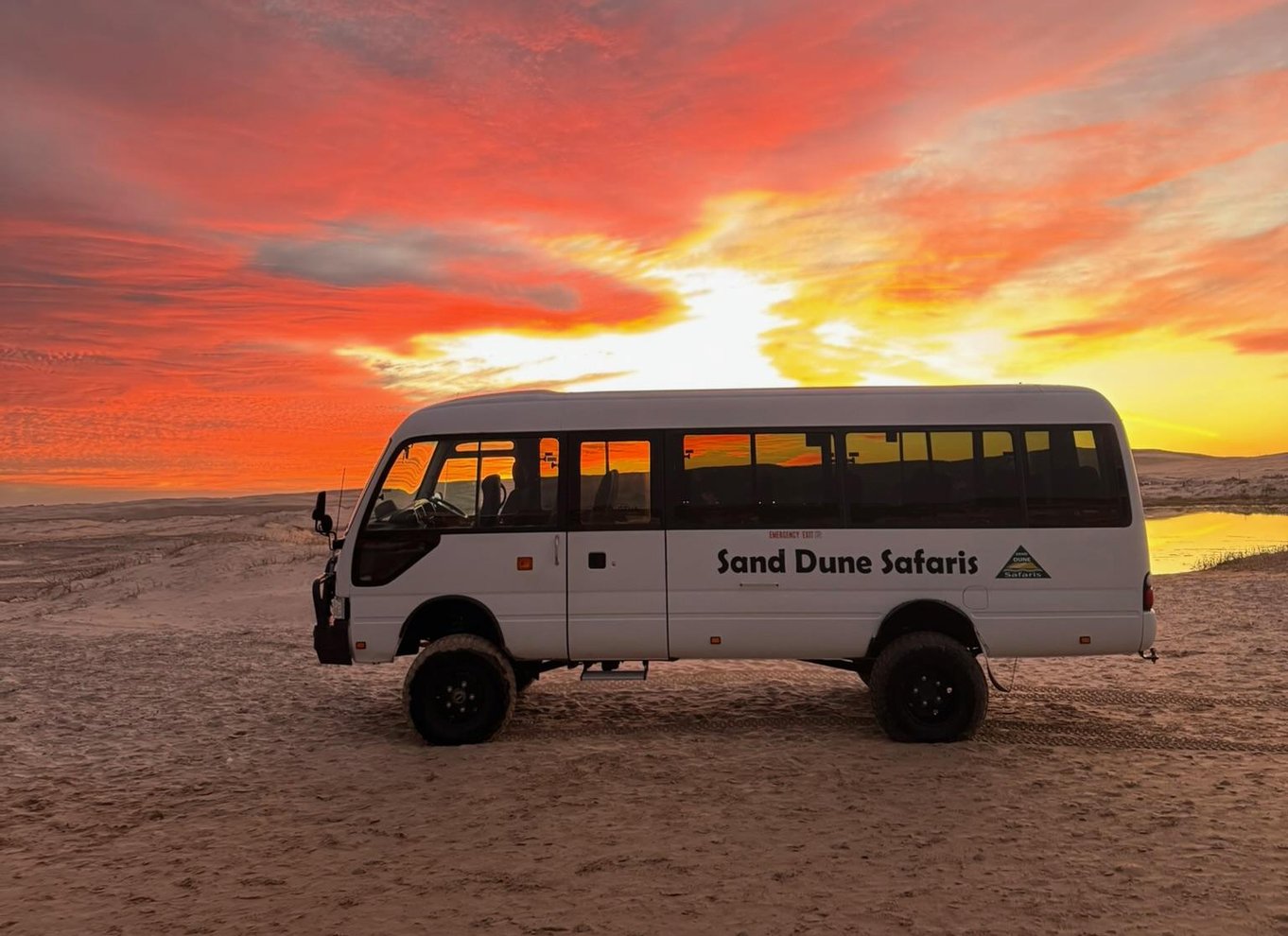 Port Stephens: Ubegrænset sandboarding med 4WD-transport til klitterne