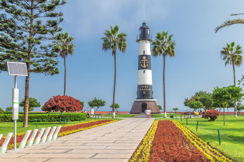 Lima: City Tour Historic Center &amp; Miraflores with Pick Up