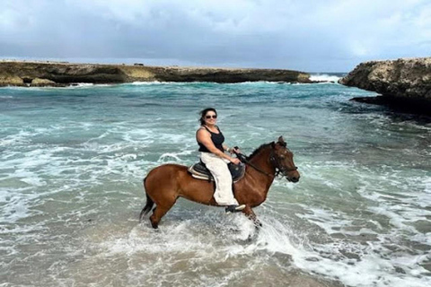 Aruba: Horseback Morning Tour and Beach Ride