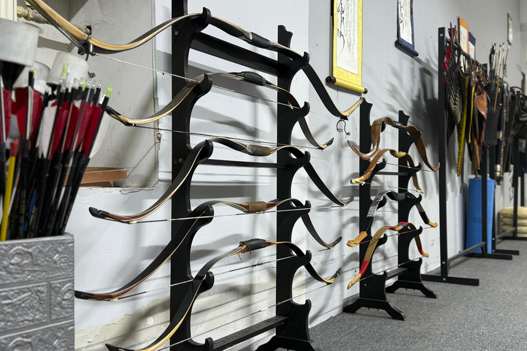 Mongolia: Horse Archery Indoor Training Private or corporate classes available