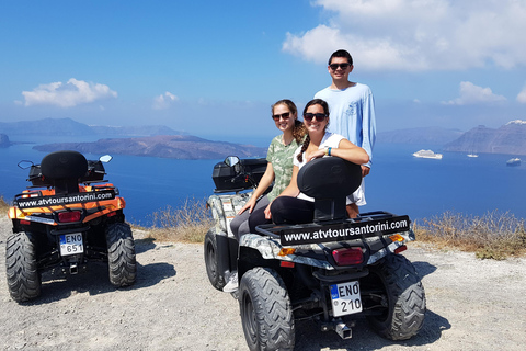 Santorini: Wycieczka ATV i Muzeum Zaginionej Atlantydy