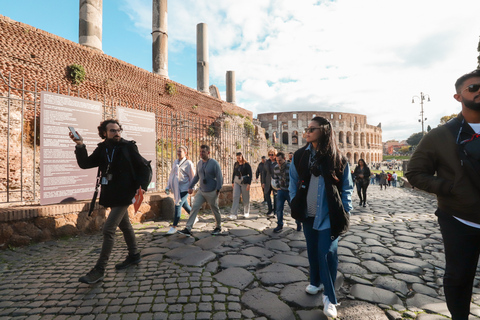 Rom: Colosseum Colosseum, Forum Romanum och Palatinerberget Guidad tur