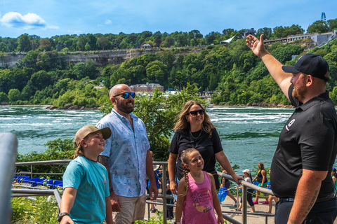 Cataratas del Niágara: Recorrido por EE.UU. y Canadá con tour en barco + almuerzo