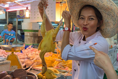 Phuket - Cours de cuisine thaïlandaise de l'Eléphant Bleu avec visite du marché