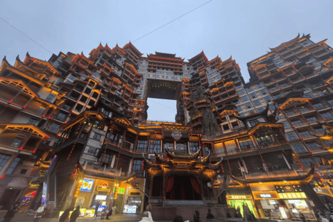Zhangjiajie 72 Strange Towers Ticket Day or Night Package B Nighttime Ticket