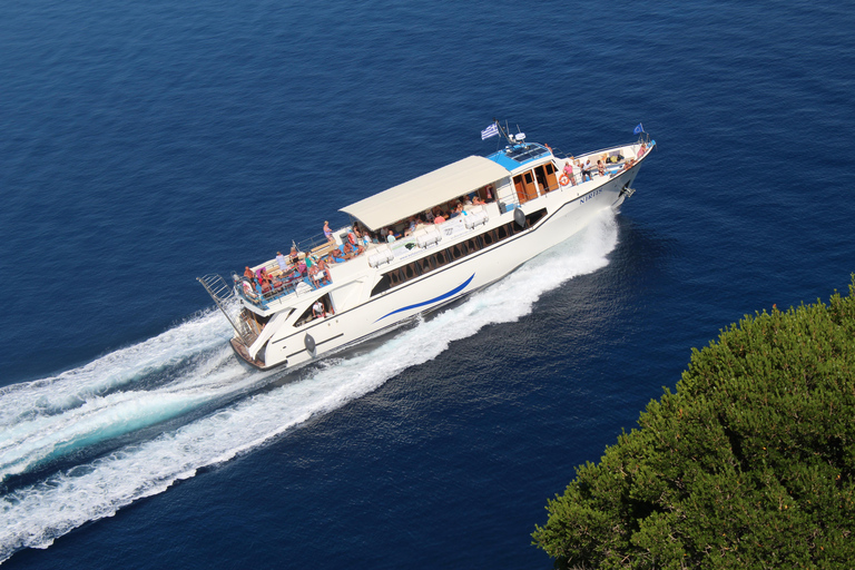Kefalonia: Zakynthos Shipwreck & Blue Caves-Alykanas cruise