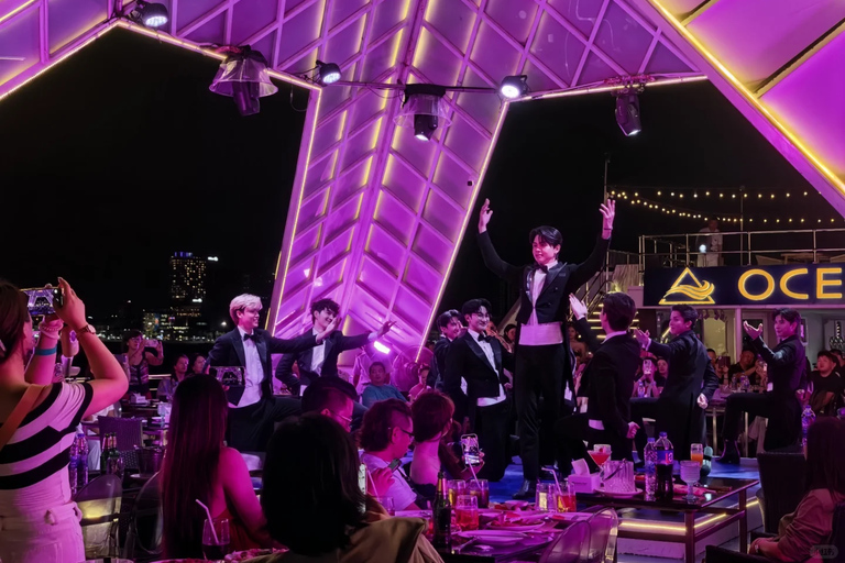 Pattaya Ocean Sky i Oriental Princess｜Kolacja w formie bufetu + odbiórStandard Ocean Sky Cruise Seat｜Free Hotel Pickup &amp; Drop-off