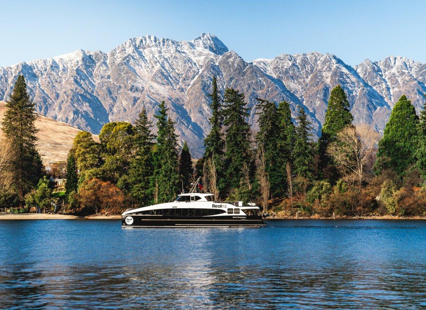 Queenstown: Bådtur i Whakatipu-søen