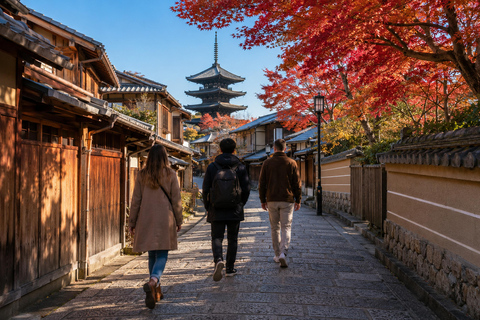 Kyoto: Kiyomizu-dera Autumn Colors & Historic Streets Walk Early Bird 20% Off – Limited Autumn Offer