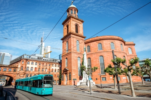 Frankfurt Family-Friendly Historical Walking Tour 3-hour: Old Town & Guided Cruise