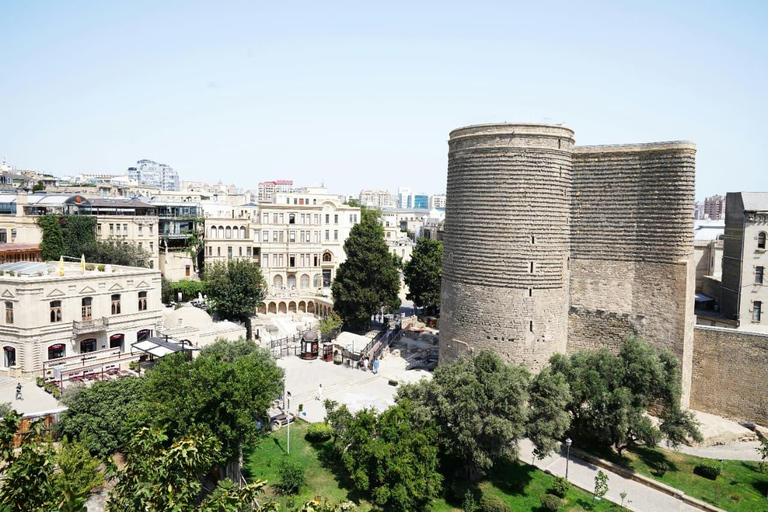 Baku City Tour Walk,Bike,Scooter or Private Car, (optionals) Baku City Walking Tour with Professional Guide