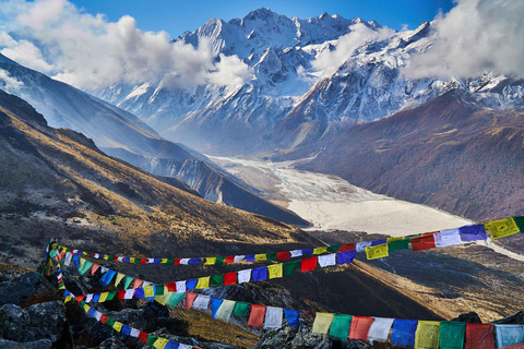 Da Kathmandu: Trekking della Valle del Langtang con escursione a Tserko Ri