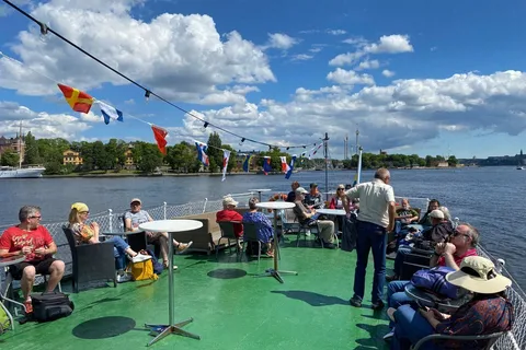 Stockholm med skärgårdsbåt Båttur i skärgården
