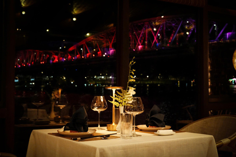 Hue: Luxury Sunset Tea & Dinner Cruise on Perfume River [No Dinner] Luxury Sunset Tea Cruise