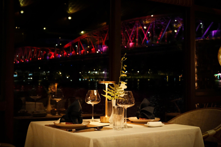 Hue: Luxury Sunset Tea & Dinner Cruise on Perfume River [No Dinner] Luxury Sunset Tea Cruise