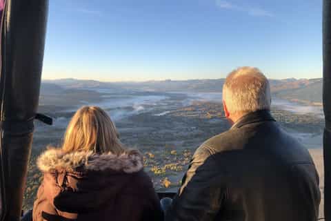 From Jackson: Jackson Hole Sunrise Hot Air Balloon Flight