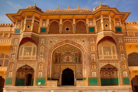 Agra: Private Same Day Jaipur Tour with Transfers & Lunch From Agra: Private Car & Guide for Tour (No Tickets & Lunch)