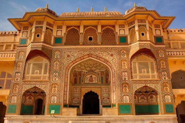 Agra: Private Same Day Jaipur Tour with Transfers & Lunch From Agra: Private Car & Guide for Tour (No Tickets & Lunch)