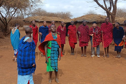 Nairobi: Jednodniowa wycieczka do wioski masajskiej z lokalnym przewodnikiem